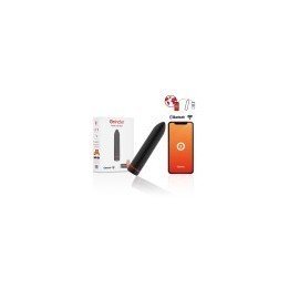 ONINDER - BERLIN BULLET VIBRATOR BLACK 9 MODES 8.5 X 2 CM - FREE APP