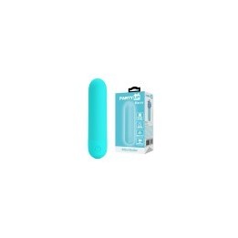 Party Up wibrator mini typ bullet ładowany usb kolor turkusowy Harry