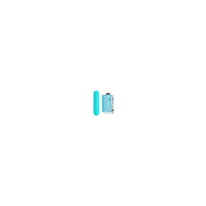 Party Up wibrator mini typ bullet ładowany usb kolor turkusowy Harry