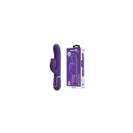 Party Up wibrator silikonowy typ króliczek ładowany usb kolor fioletowy Alan