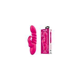 Party Up wibrator silikonowy typ króliczek ładowany usb kolor różowy Bryunlun