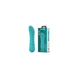 Party Up wibrator silikonowy ładowany usb kolor turkusowy Jaylei