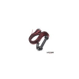 Red Black  Flogger 65 cm