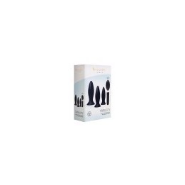 S Pleasures Premium Triplicity Plugs Kit Black