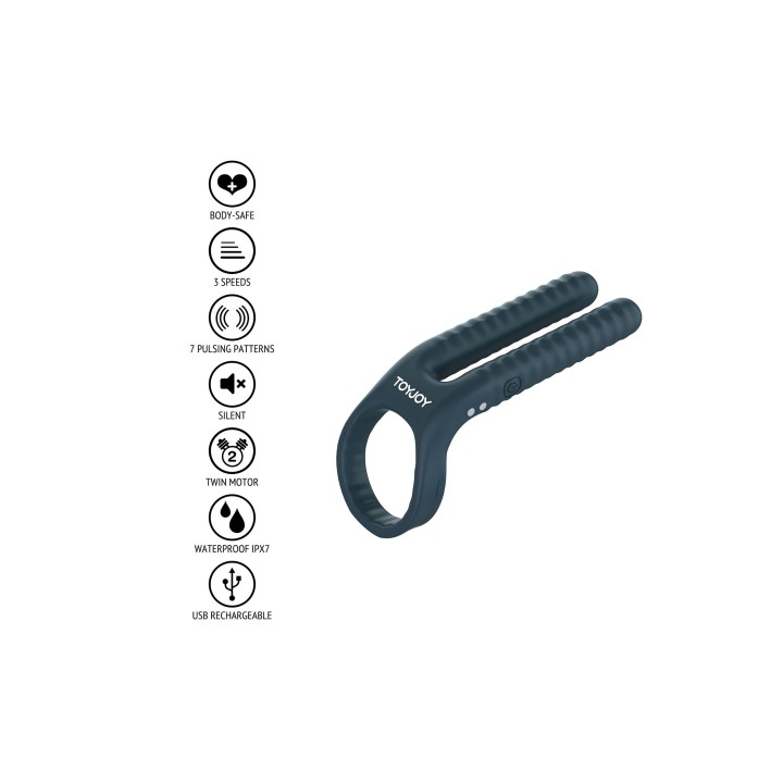 ToyJoy Urban FUSHION - Vibrating Couple Ring