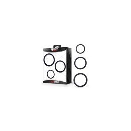 Set of 3 Penis Rings Silicone S, M and L