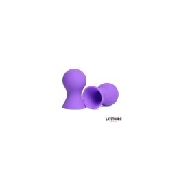 Silicone Nipple Suckers Purple