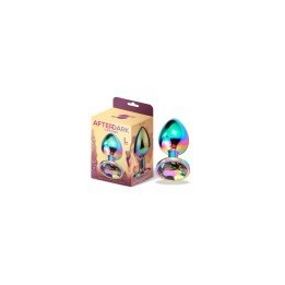 Space Journey Multicolor Butt Plug Jewel Size L