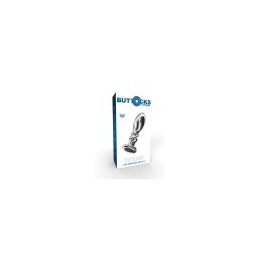 ToyJoy Buttocks Vibrating Metal Buttplug L
