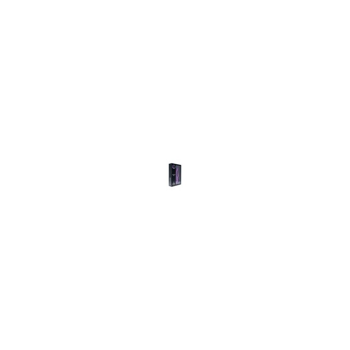 V9 RECHARGEABLE TAPPING VIBRATOR PURPLE