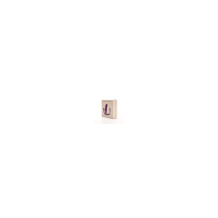 Velvet Touch stymulator łechtaczki sterowany bezprzewodowo ładowany usb fioletowy