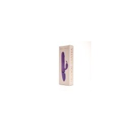 Velvet Touch wibrator silikonowy typ króliczek ładowany usb fioletowy
