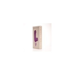 Velvet Touch wibrator silikonowy typ króliczek ładowany usb fioletowy