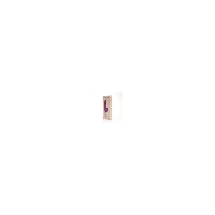 Velvet Touch wibrator silikonowy typ króliczek ładowany usb fioletowy