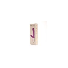 Velvet Touch wibrator silikonowy typ króliczek ładowany usb fioletowy