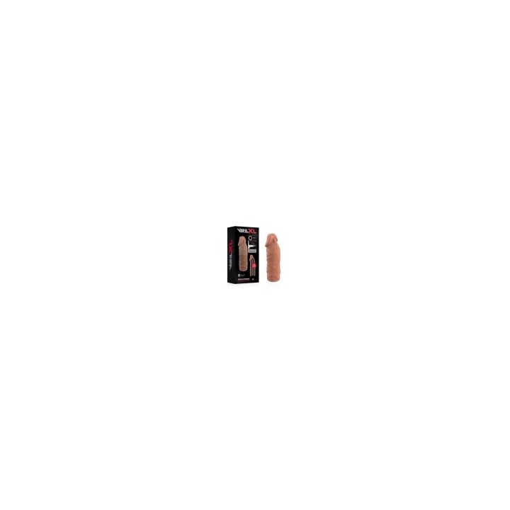 VIRILXL - LIQUID SILICONE V5 BROWN PENIS EXTENSION