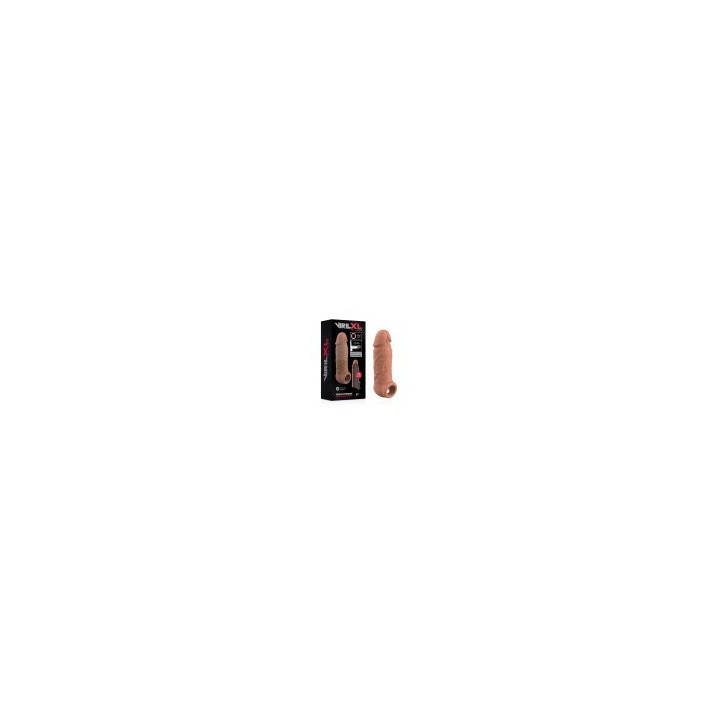 VIRILXL - LIQUID SILICONE V7 BROWN PENIS EXTENSION