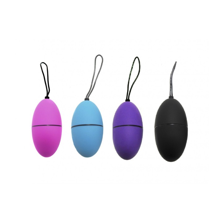 G2 Rechargeable Vibrating Egg czarny – czarny, Virgite