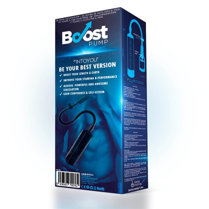 BOOST PUMPS PSX02 Dark – pompka manualna, model Pumo