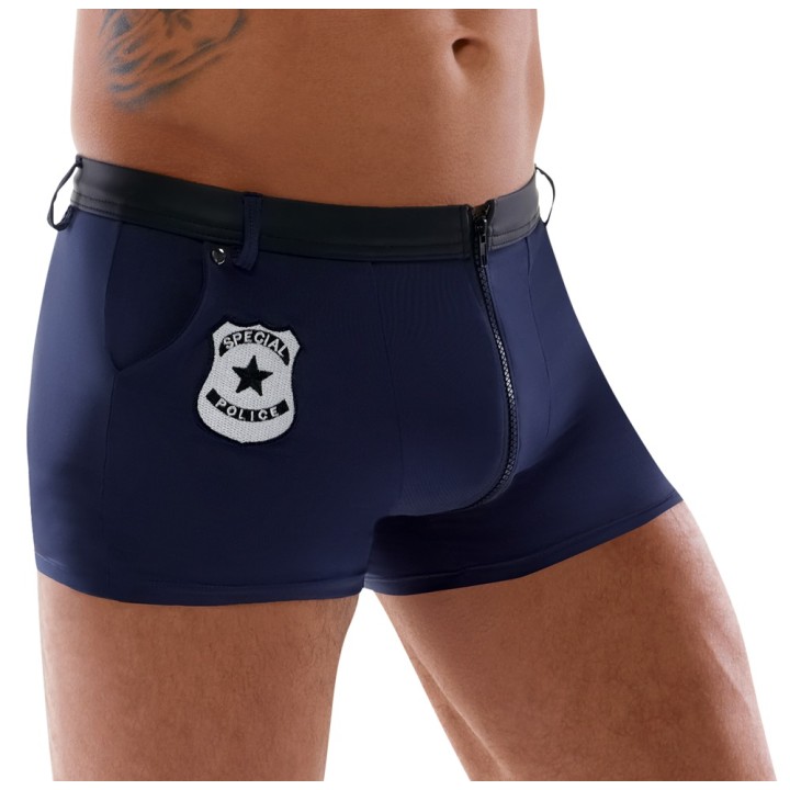 M. Boxer Briefs Police S: bokserki męskie — Svenjoyment