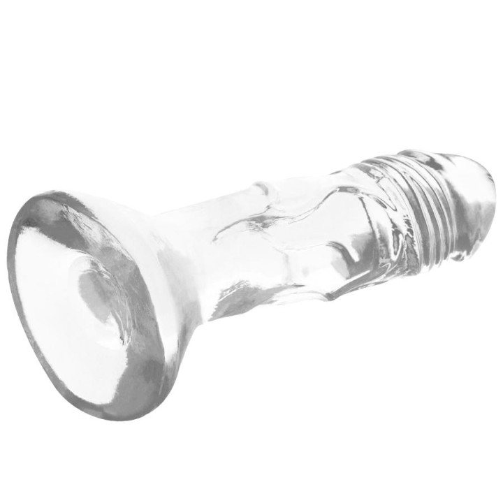 X RAY: Clear 12 cm × 2,6 cm, materiał Jelly — dildo realistyczne