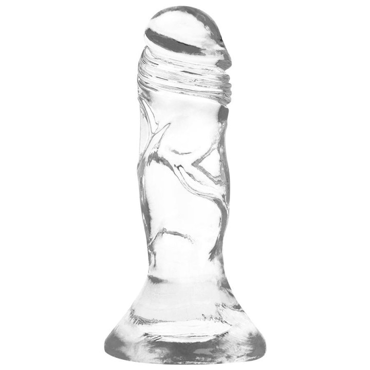X RAY: Clear 12 cm × 2,6 cm, materiał Jelly — dildo realistyczne