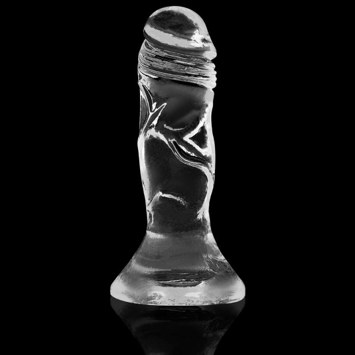 X RAY: Clear 12 cm × 2,6 cm, materiał Jelly — dildo realistyczne