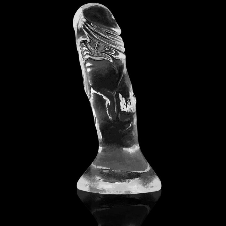 X RAY: Clear 12 cm × 2,6 cm, materiał Jelly — dildo realistyczne