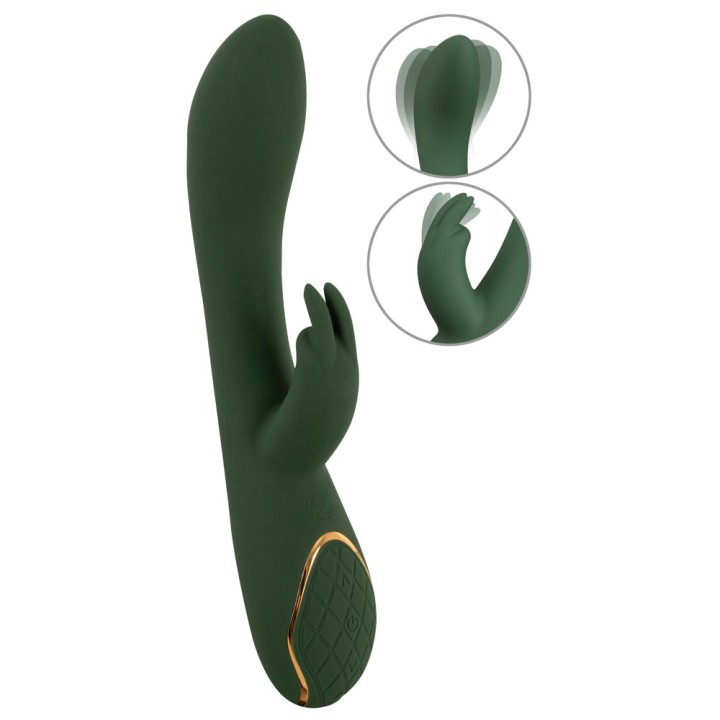 wibrator — Luxurious Rabbit Vibrator marki Emerald Love, 23 cm