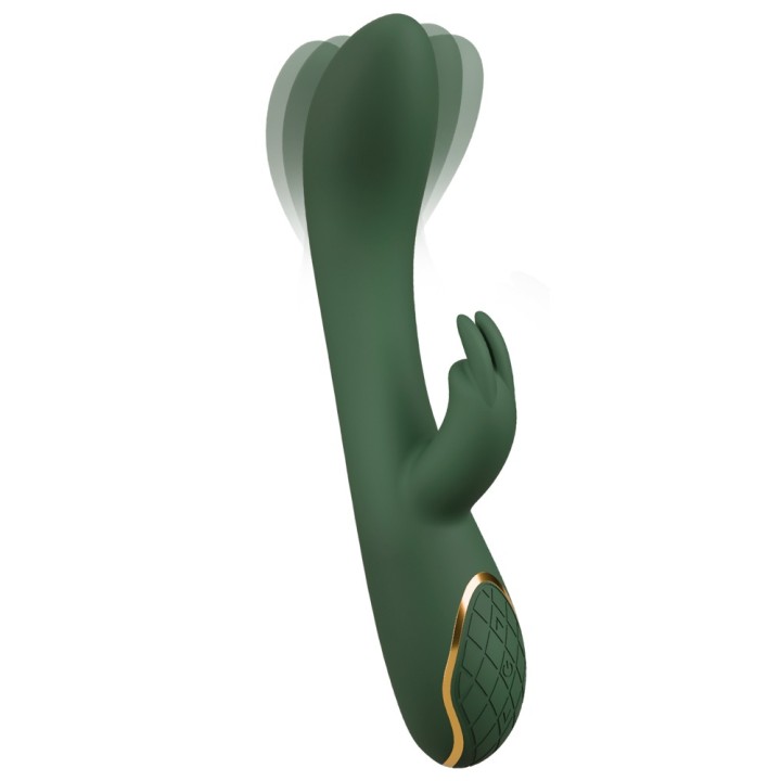 wibrator — Luxurious Rabbit Vibrator marki Emerald Love, 23 cm
