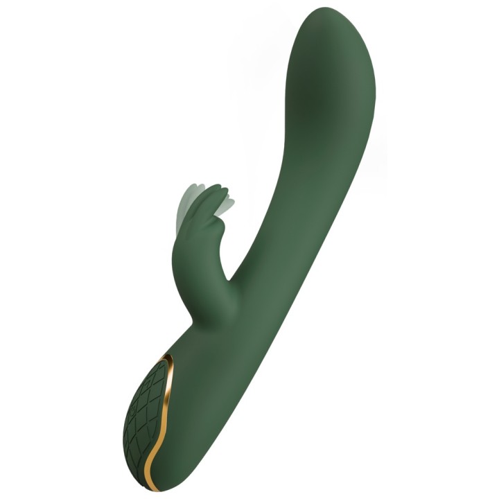 wibrator — Luxurious Rabbit Vibrator marki Emerald Love, 23 cm