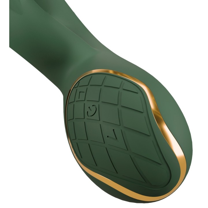 wibrator — Luxurious Rabbit Vibrator marki Emerald Love, 23 cm