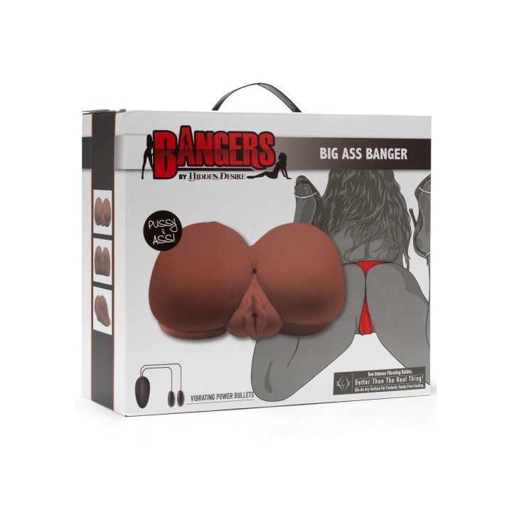 Big Ass Banger Vibrating — masturbator, Hidden Desire