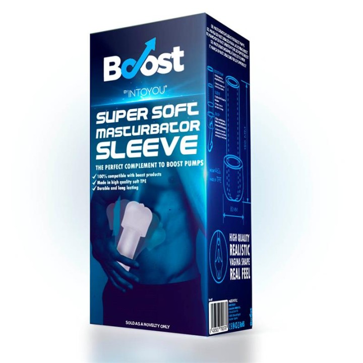 Realistic Vagina Large – rękaw masturbacyjny – BOOST PUMPS