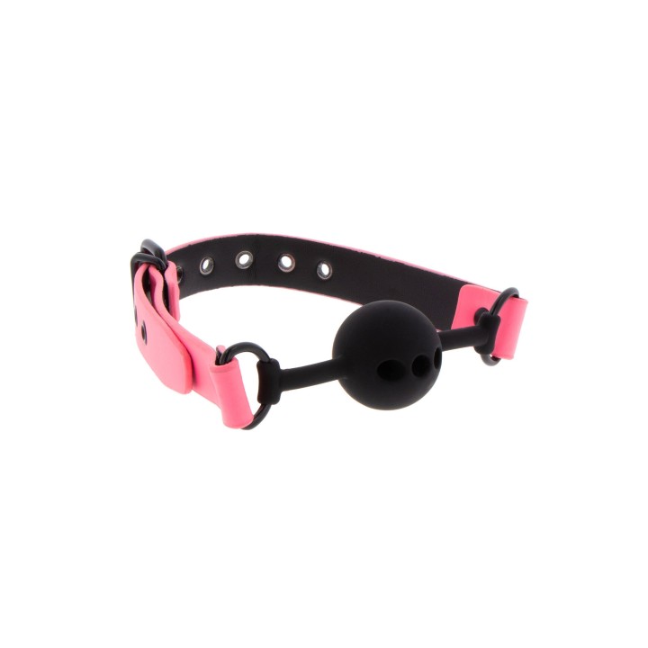 knebel BDSM Ball Gag — efekt świecenia w ciemności | Taboom