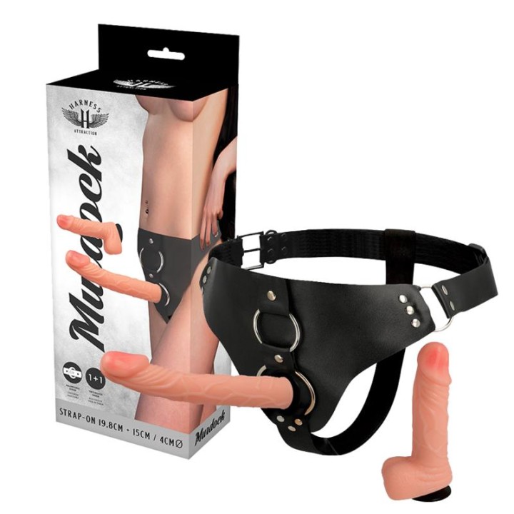 Uprząż strap-on Murdock marki HARNESS ATTRACTION — długość 15 cm