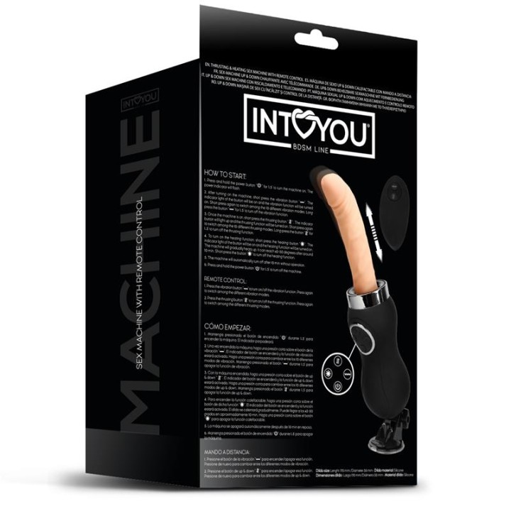 Maszyna erotyczna Sex Machine, pilot, INTOYOU BDSM LINE