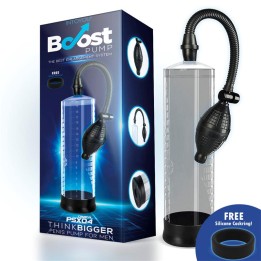 RĘCZNA POMPKA DO PENISA PSX04 PRZEZROCZYSTA PRÓŻNIOWA - BOOST PUMPS