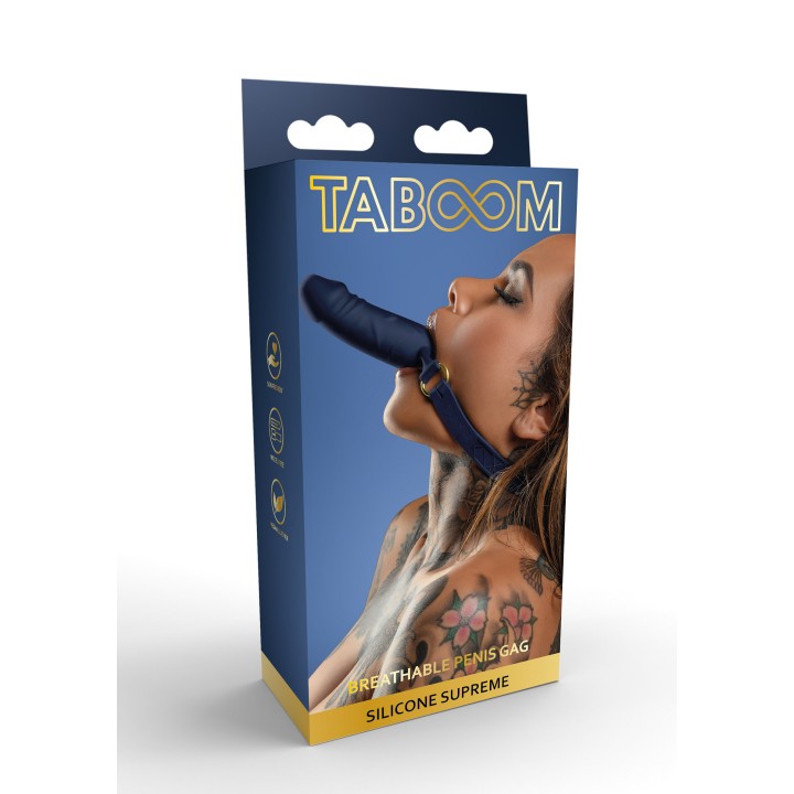 Silicone Breathable Penis Gag