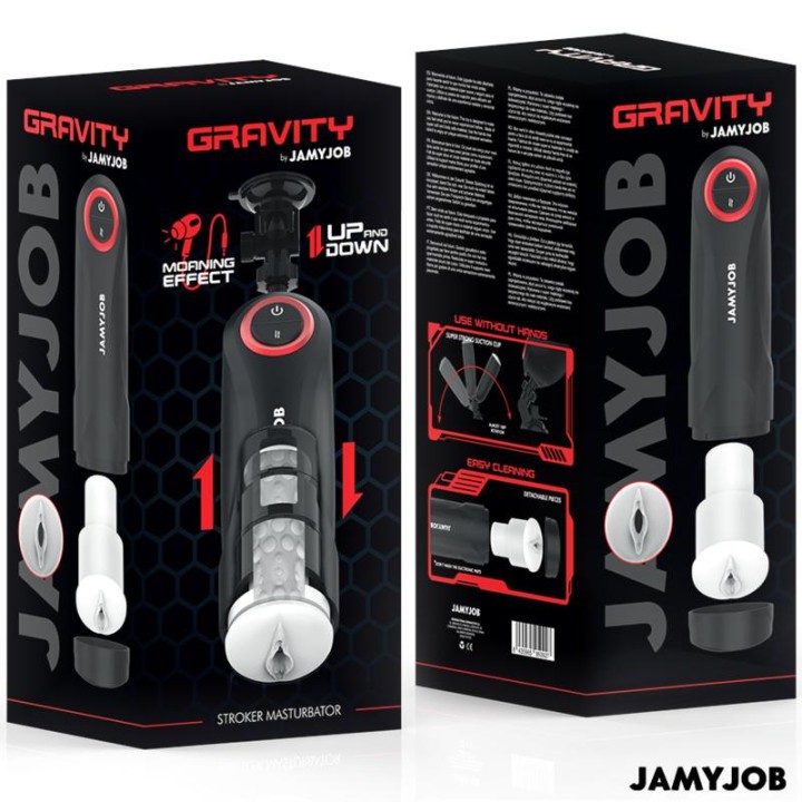 Gravity – masturbator z 5 trybami posuwu | JAMYJOB