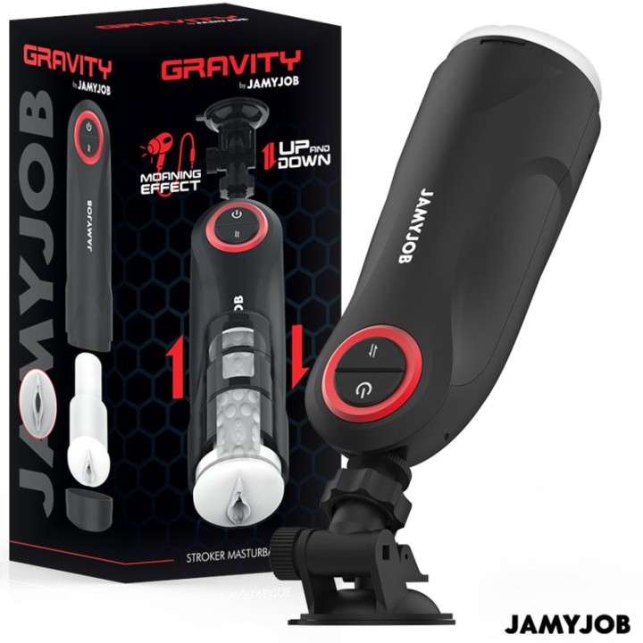 Gravity – masturbator z 5 trybami posuwu | JAMYJOB