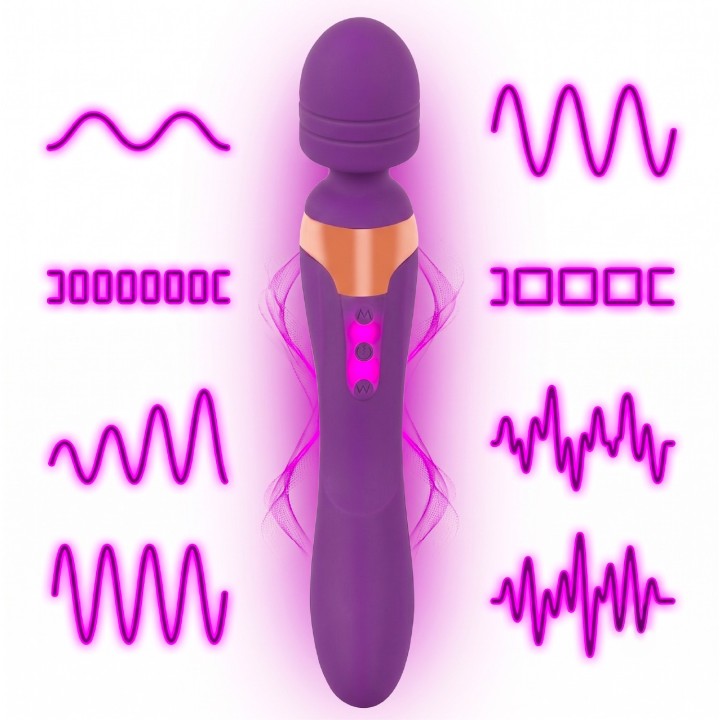 Double Massager | masażer | ładowanie USB | JAVIDA