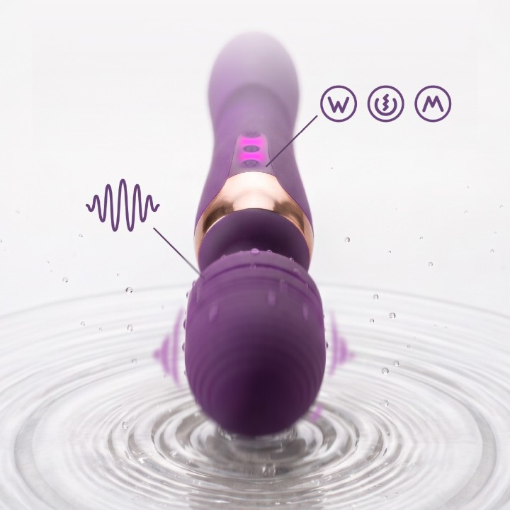Double Massager | masażer | ładowanie USB | JAVIDA