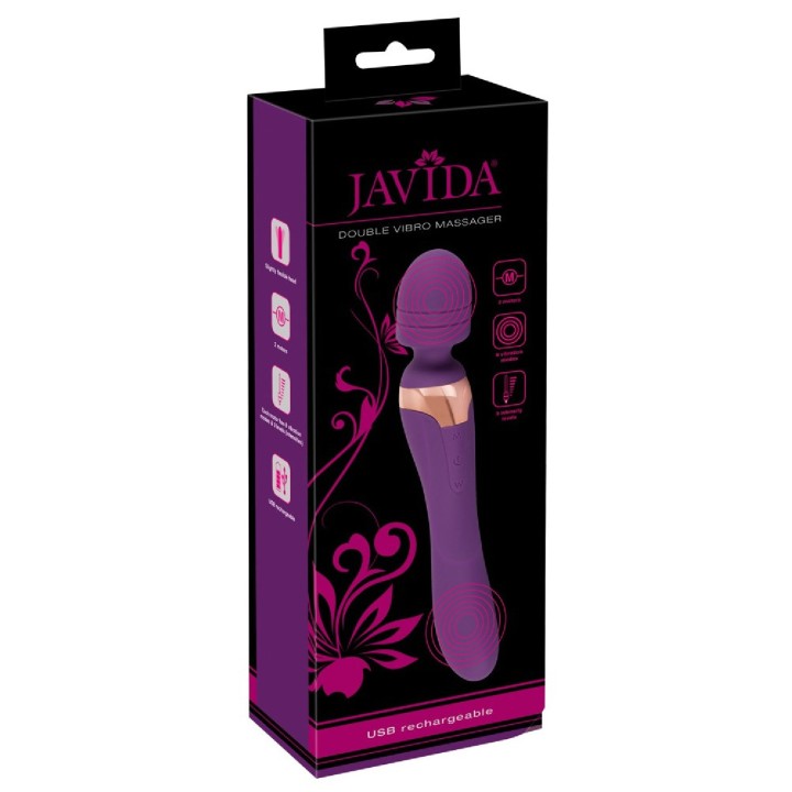 Double Massager | masażer | ładowanie USB | JAVIDA