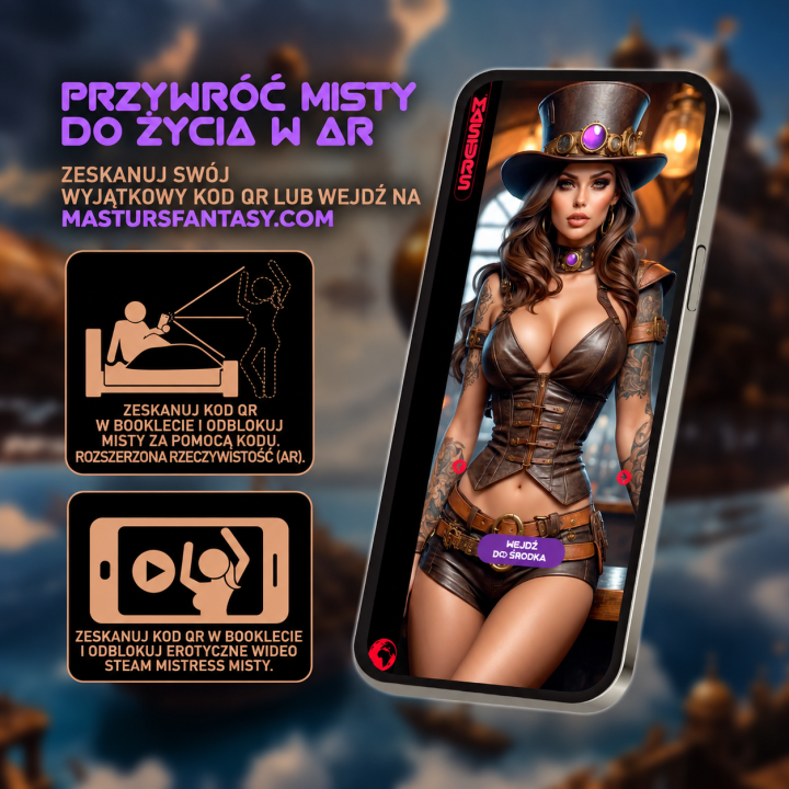 MISTY MISTRZYNI PARY INTERAKTYWNY MASTURBATOR SSĄCO-WIBRUJĄCY Z AR - MASTURS