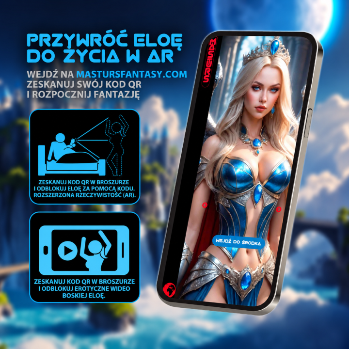 ELOA SKRZYDLATA BOGINI INTERAKTYWNY MASTURBATOR SSĄCO-WIBRUJĄCY Z AR - MASTURS