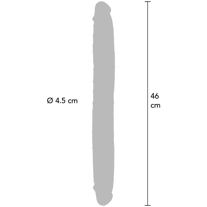 Silicone Foreskin D-Dong 46 cm