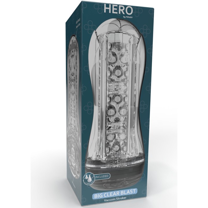 Big Clear Blast Vacuum Stroker