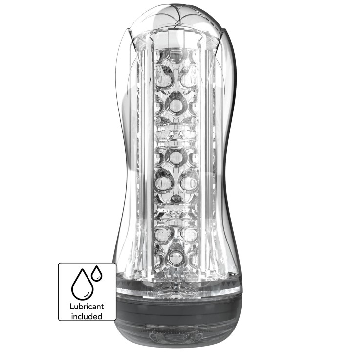 Big Clear Blast Vacuum Stroker