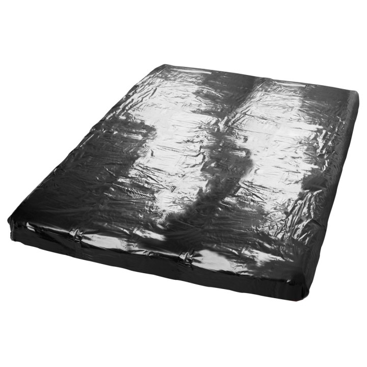 Vinyl Bed Sheet black